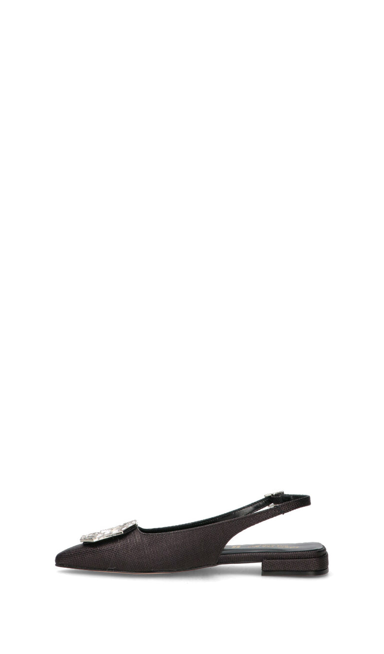 REBECCA VAN DIK Slingback donna nera