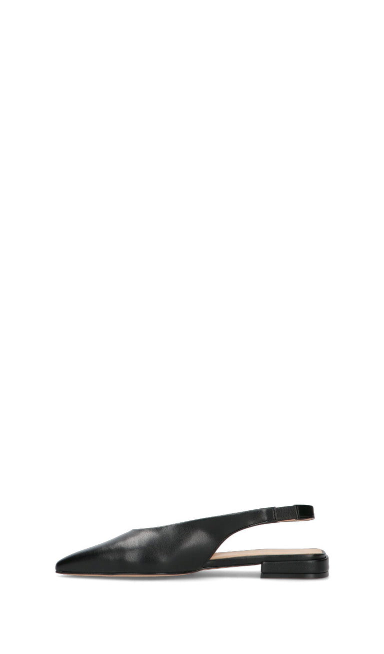 REBECCA VAN DIK Slingback donna nera