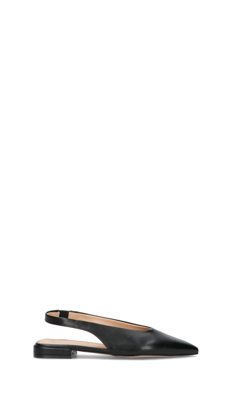 REBECCA VAN DIK Slingback donna nera