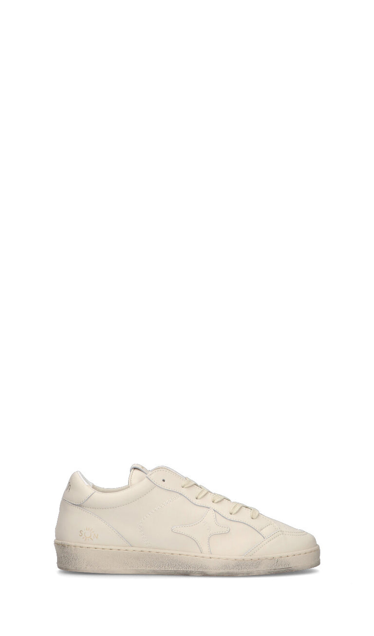 AMA-BRAND Sneaker uomo panna in pelle