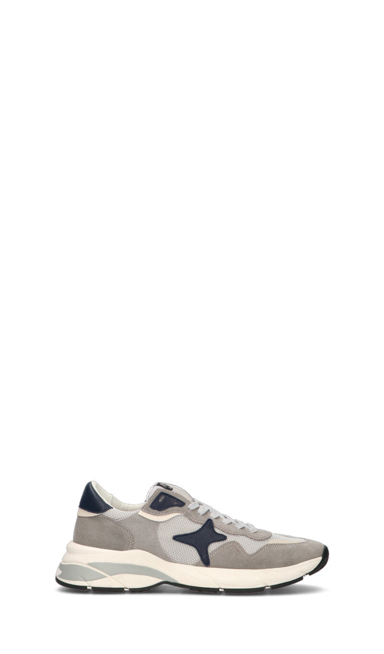 AMA-BRAND Sneaker uomo grigia/blu