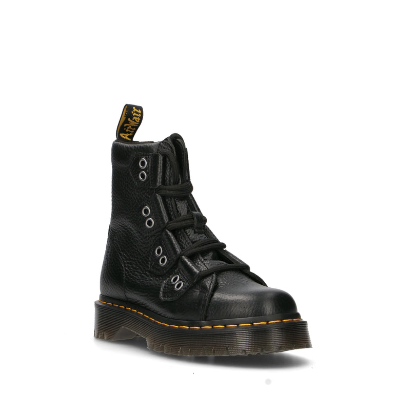 DR. MARTENS 1460 BEXT LTT Anfibio donna nero in pelle