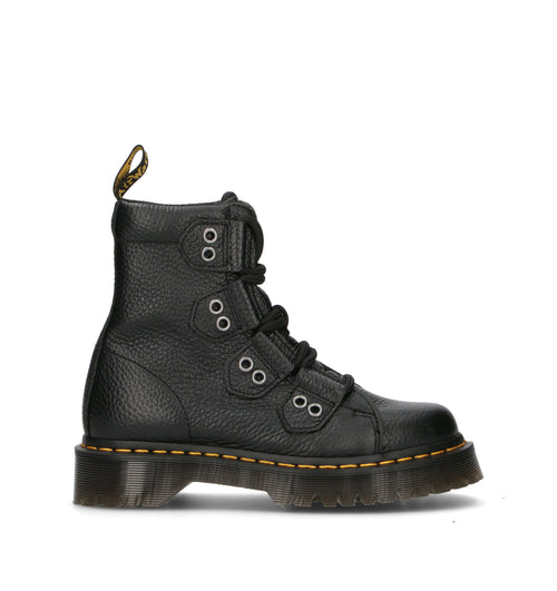 DR. MARTENS 1460 BEXT LTT Anfibio donna nero in pelle