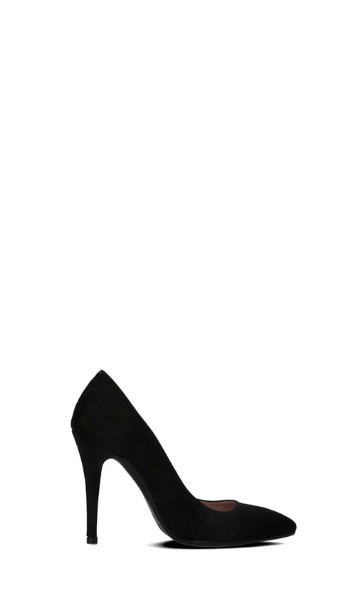 PERLAMARINA Décolleté donna nero in suede