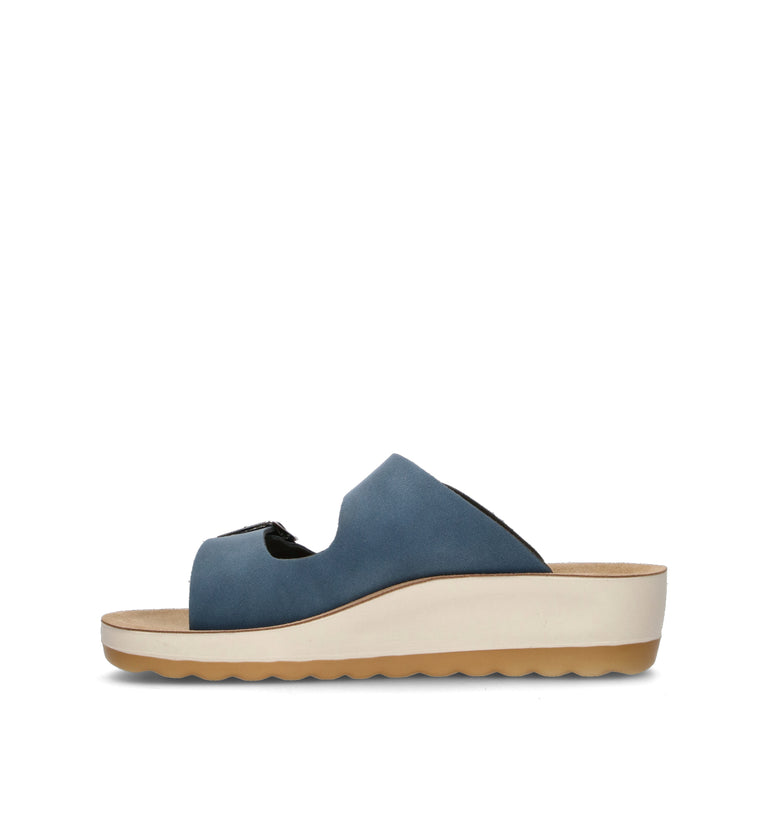 FLY FLOT Ciabatta donna blu