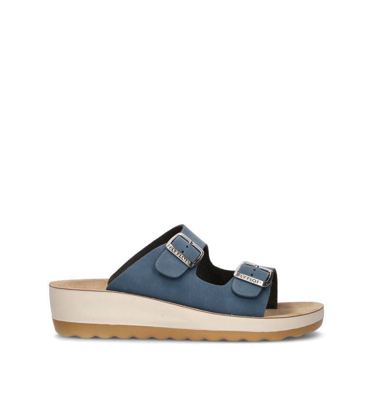 FLY FLOT Ciabatta donna blu
