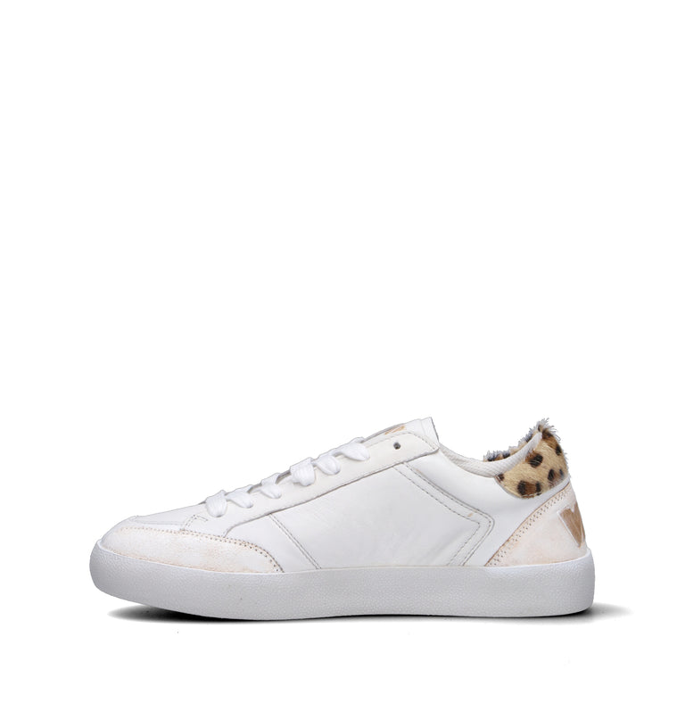 EMANUELLE VEE Sneaker donna bianca in pelle