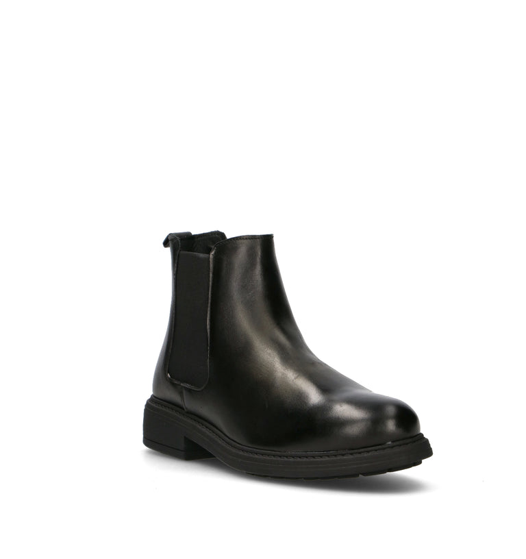 VARIOPINTO Beatles donna nero in pelle