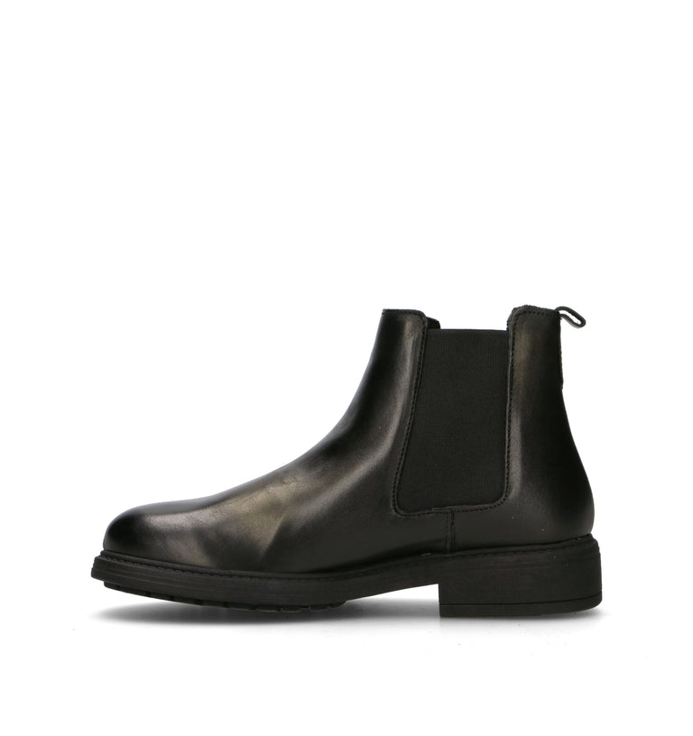VARIOPINTO Beatles donna nero in pelle