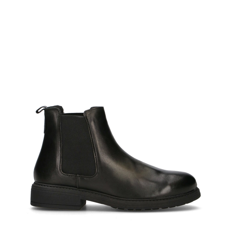 VARIOPINTO Beatles donna nero in pelle