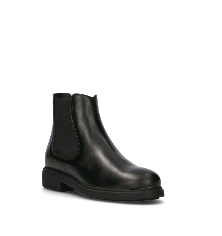 VARIOPINTO Beatles donna nero in pelle