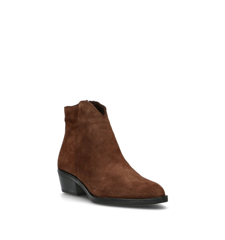 VARIOPINTO Tronchetto donna marrone in suede