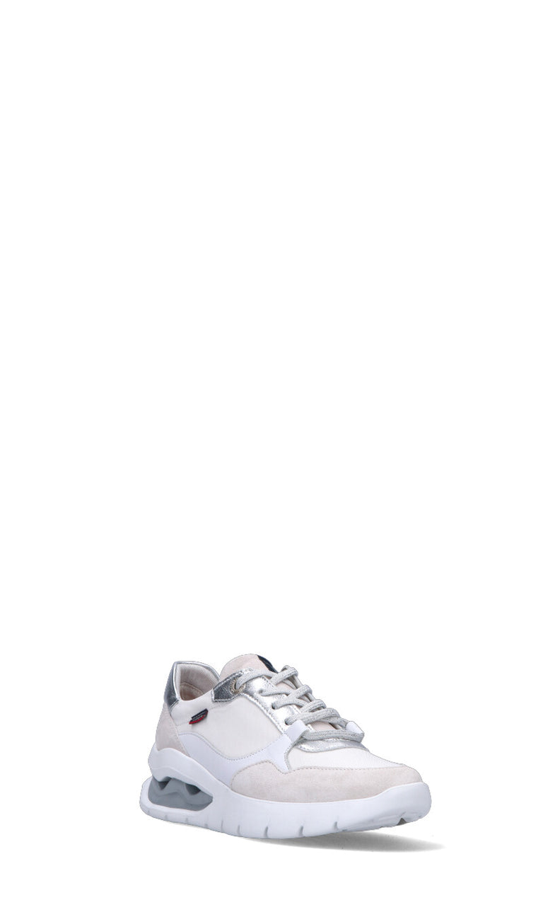 CALLAGHAN Sneaker donna bianca/argento in pelle