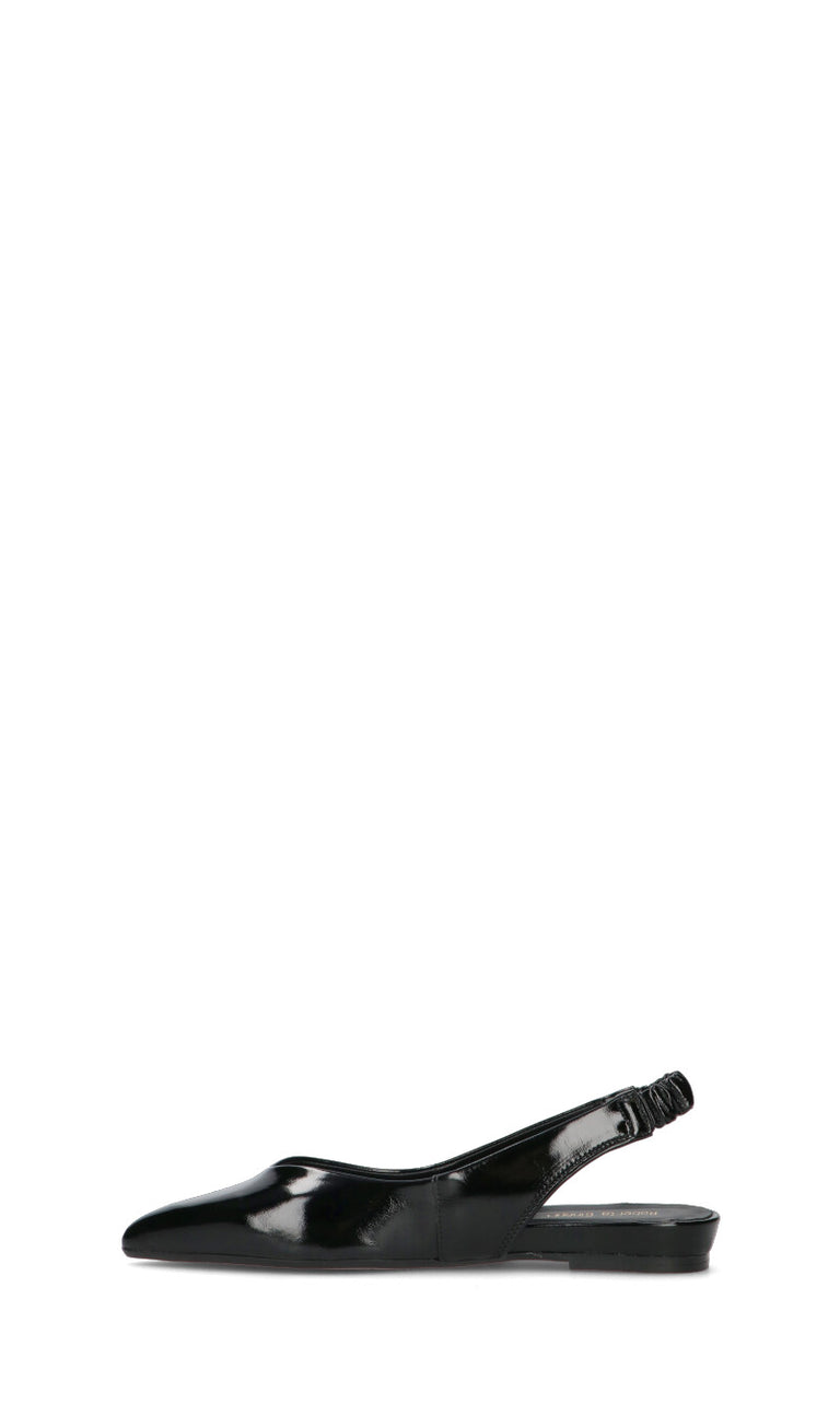 ROBERTA GINEPRI Slingback donna nera in pelle