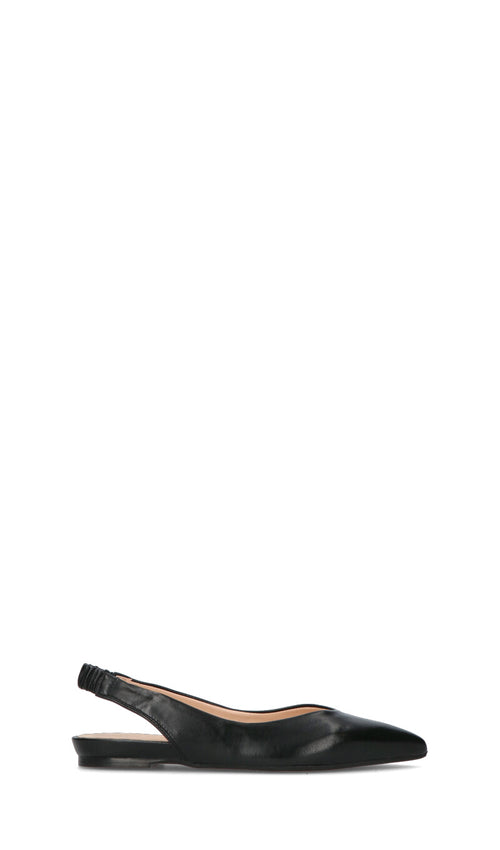ROBERTA GINEPRI Slingback donna nera in pelle