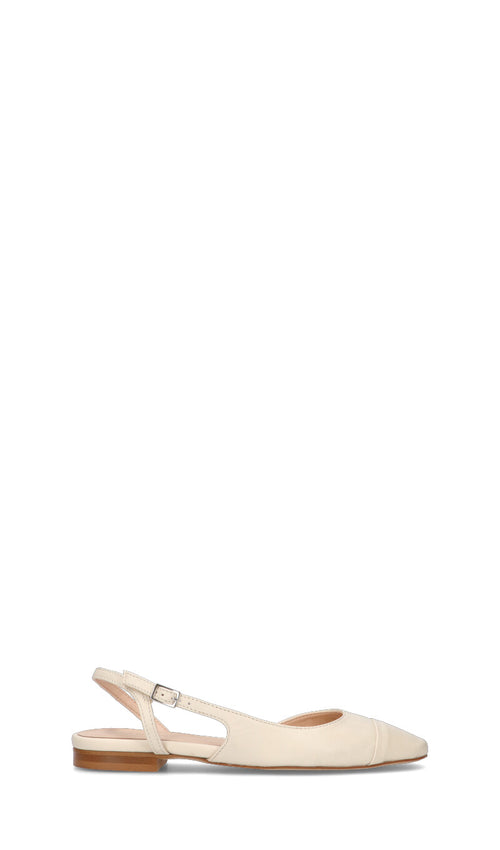 ROBERTA GINEPRI Slingback donna panna in pelle