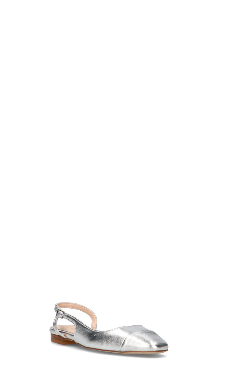 ROBERTA GINEPRI Slingback donna argento in pelle