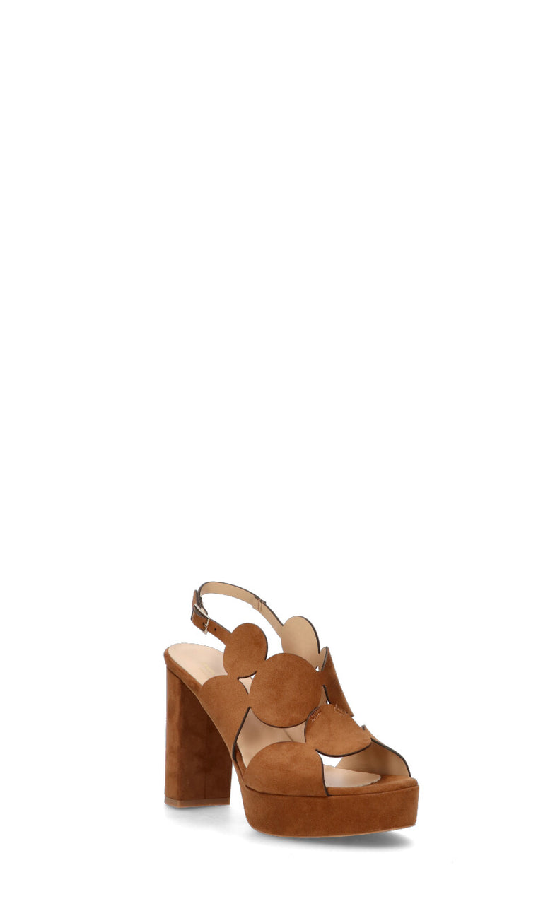 REBECCA VAN DIK Sandalo donna marrone