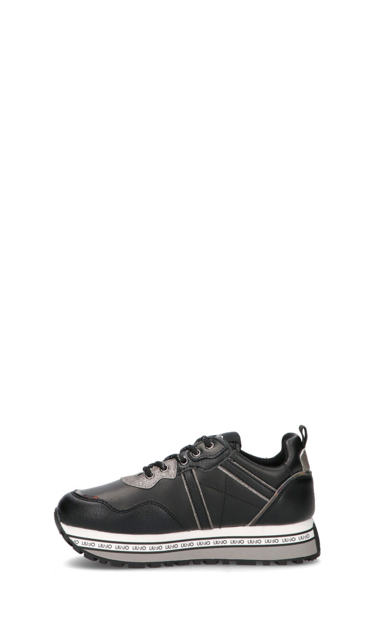 LIU JO Sneaker bimba nera in pelle
