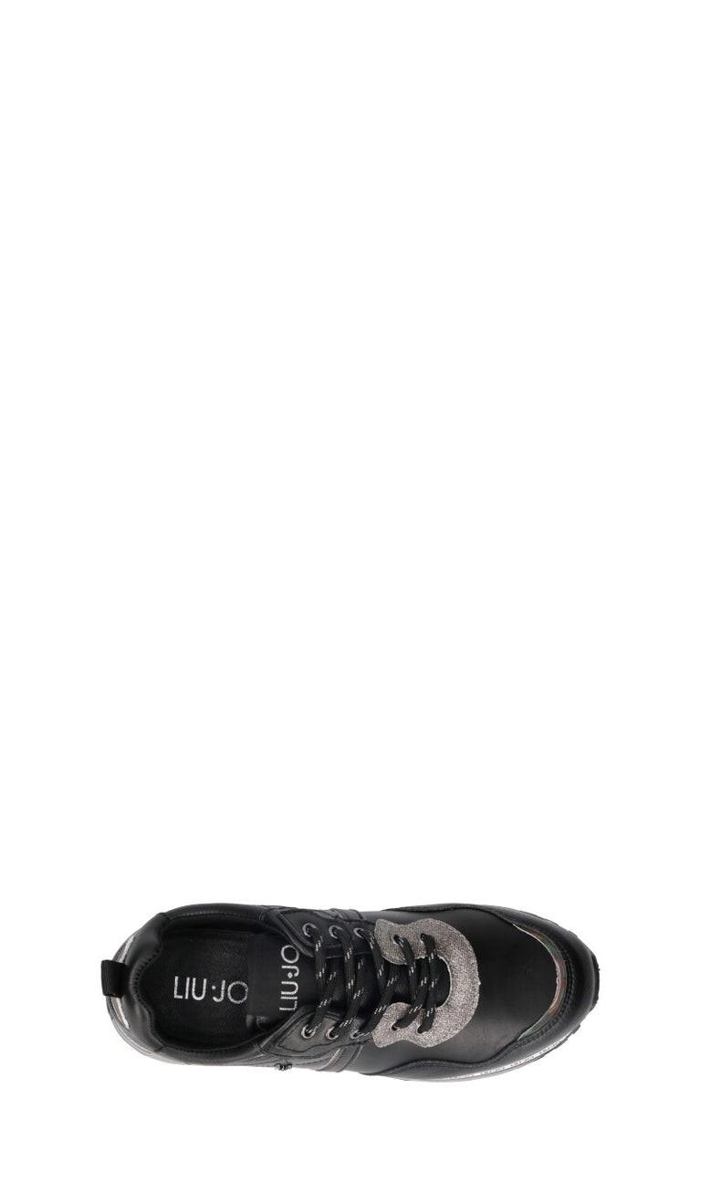 LIU JO Sneaker bimba nera in pelle