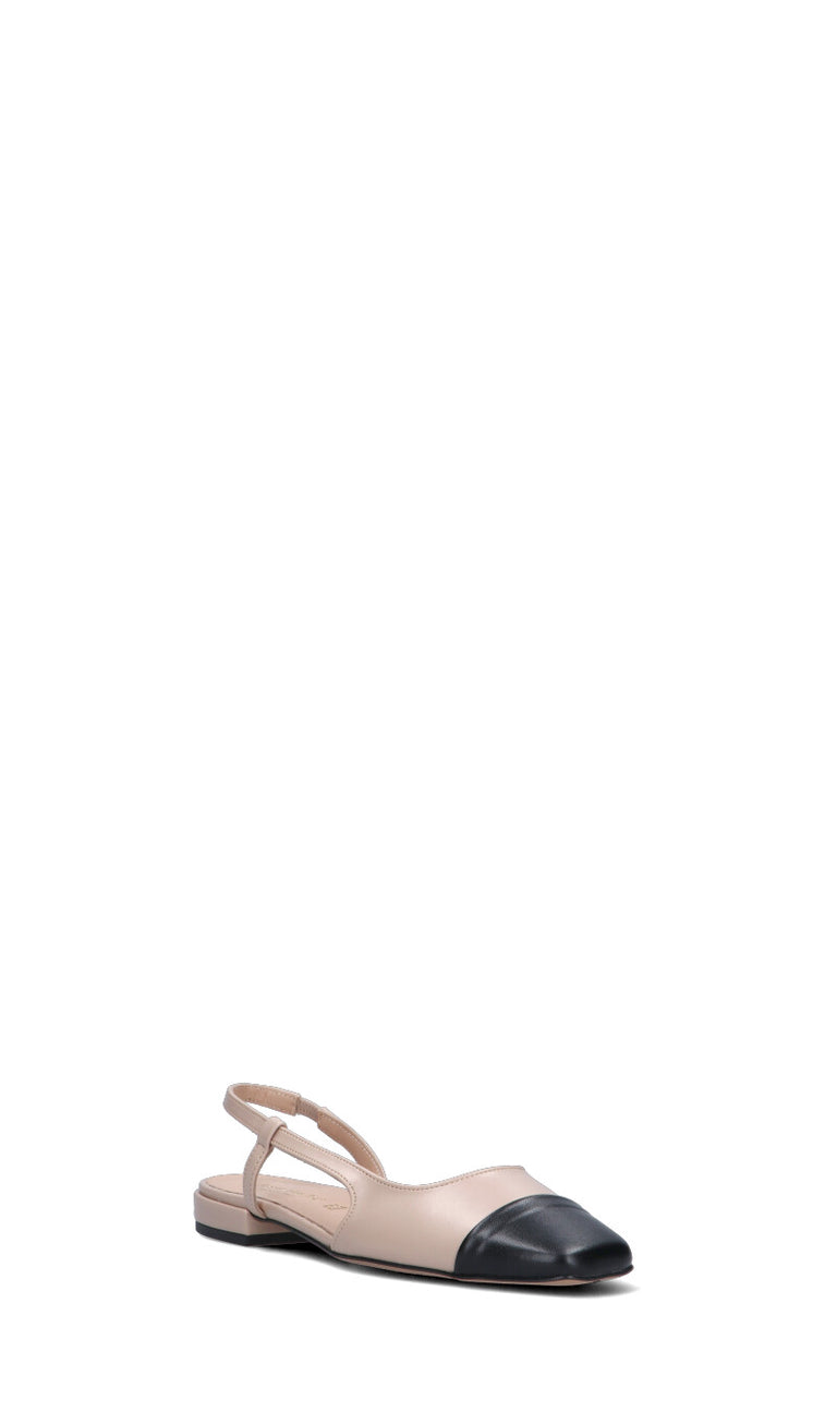 REBECCA VAN DIK Slingback donna nude/nera