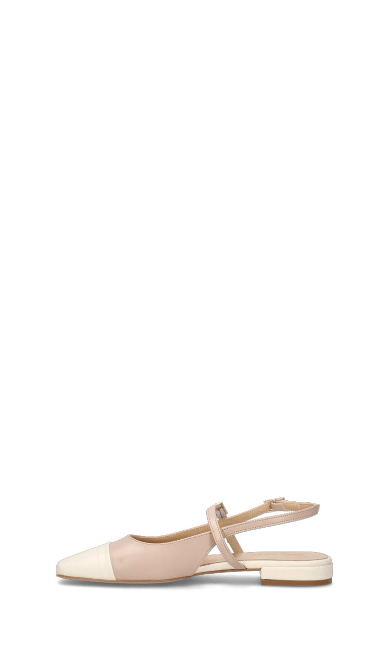 REBECCA VAN DIK Slingback donna beige