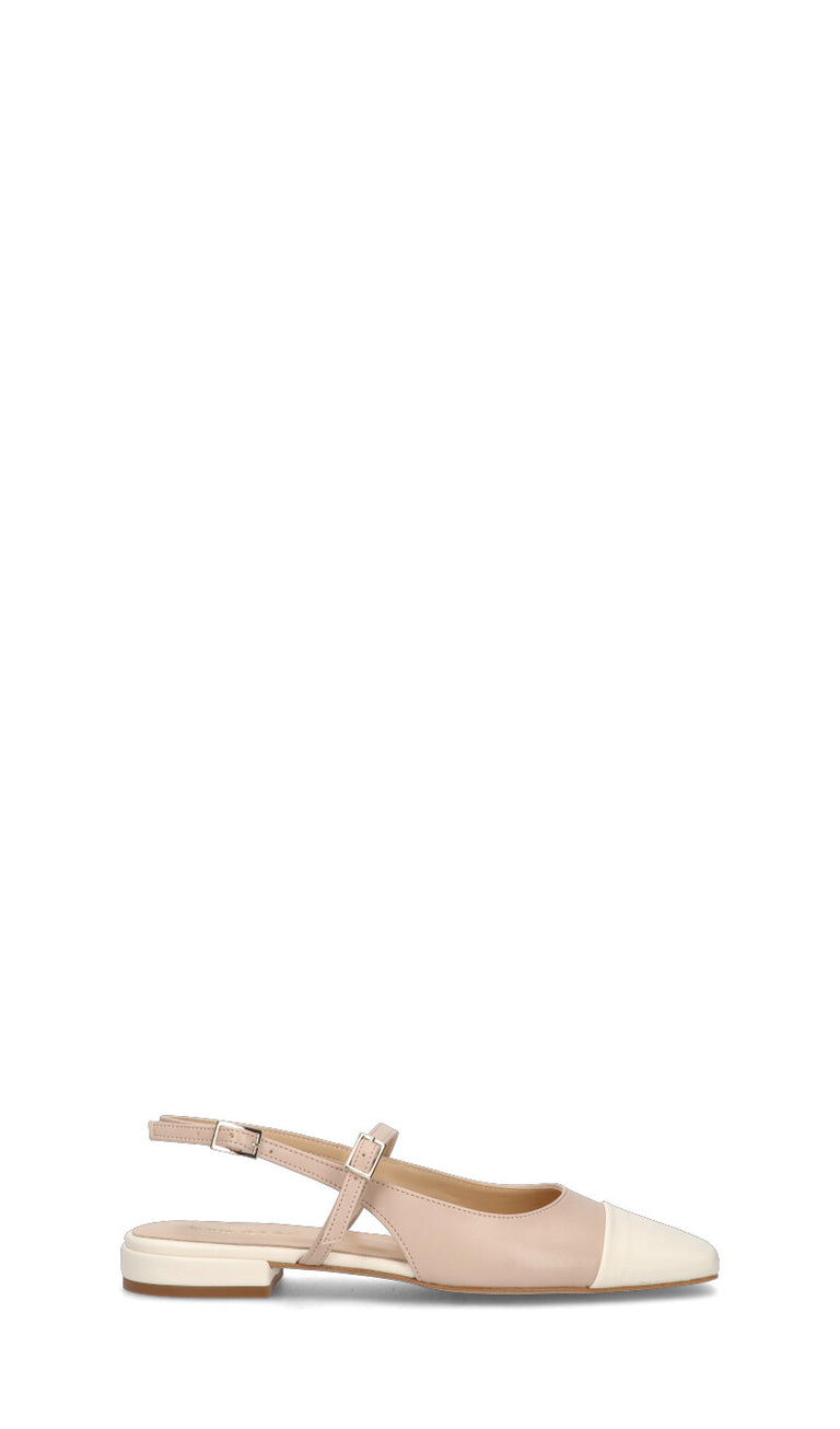 REBECCA VAN DIK Slingback donna beige