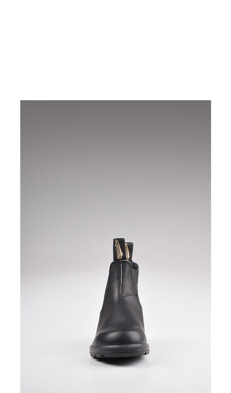 BLUNDSTONE Tronchetto uomo nero in pelle