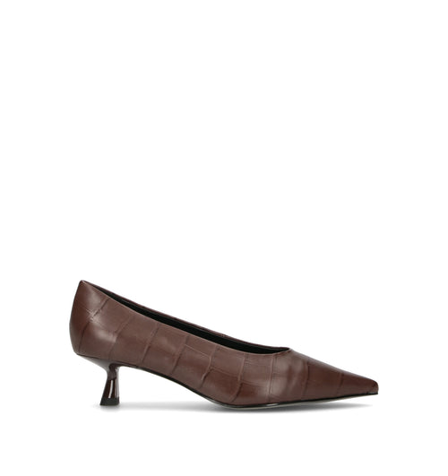 BIBI LOU Décolleté donna marrone in pelle
