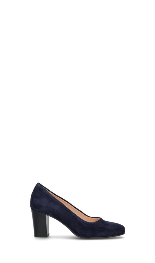 ROBERTA GINEPRI Decollete donna blu in suede