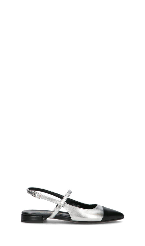 REBECCA VAN DIK Slingback donna nera