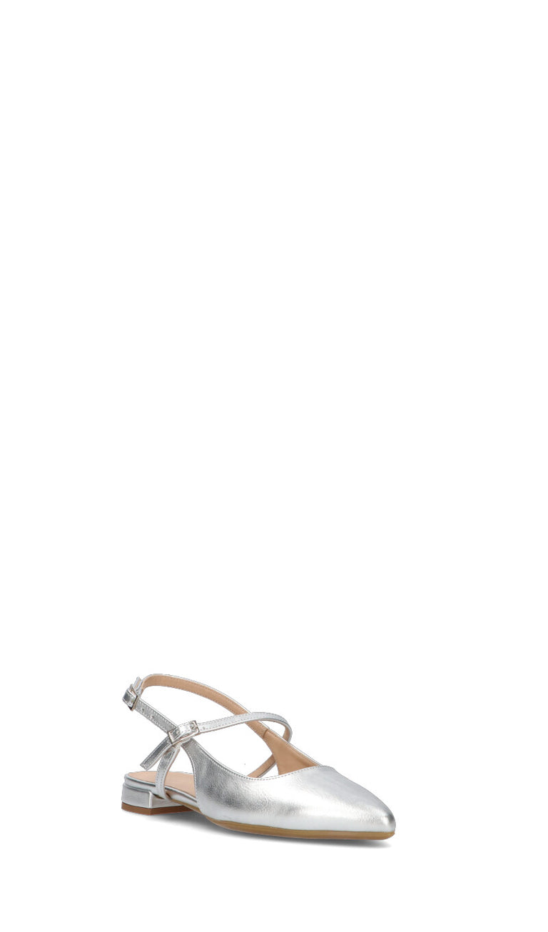 REBECCA VAN DIK Slingback donna argento