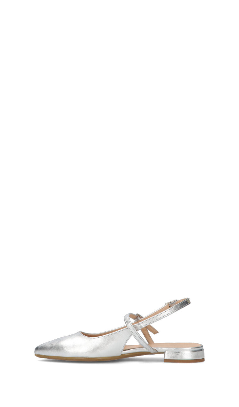 REBECCA VAN DIK Slingback donna argento