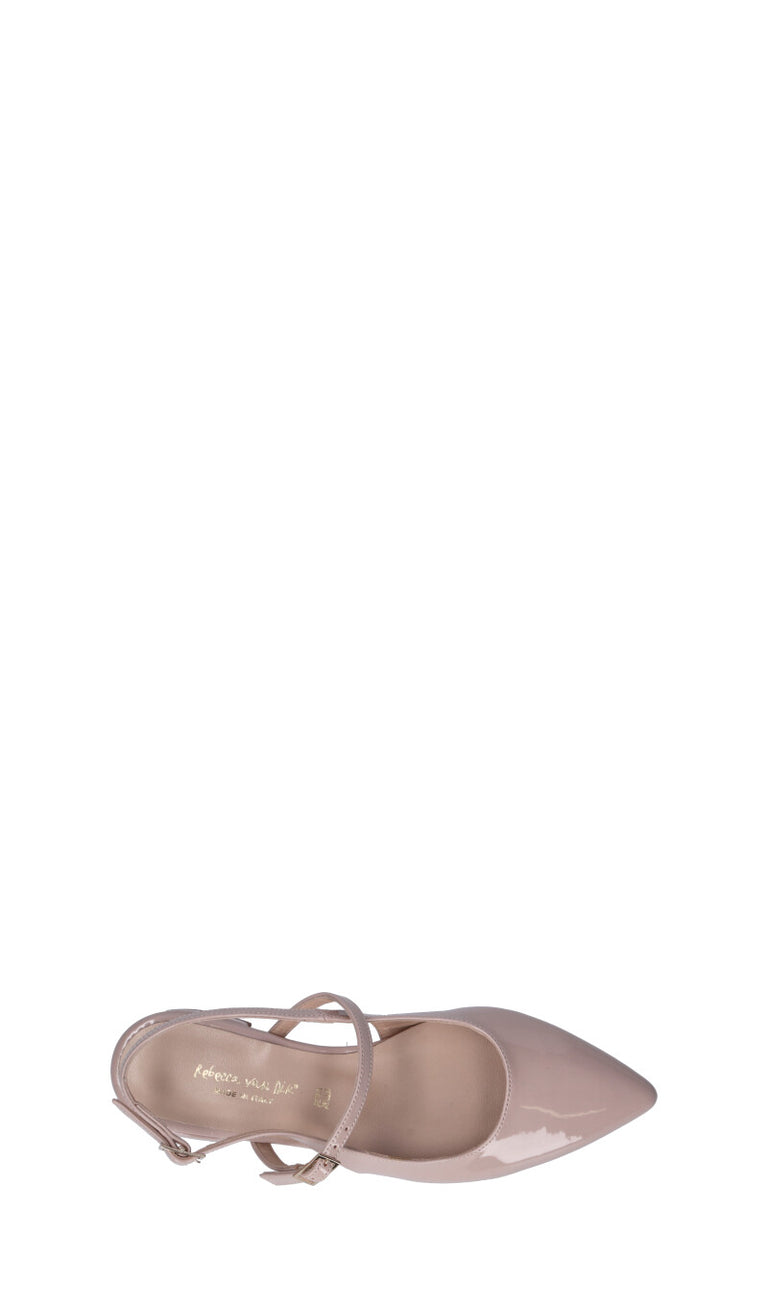 REBECCA VAN DIK Slingback donna nude