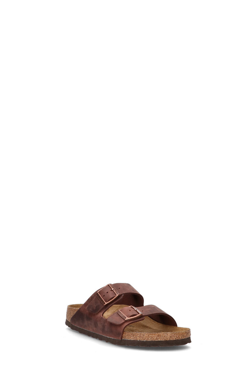 BIRKENSTOCK ARIZONA BS Ciabatta uomo marrone in pelle