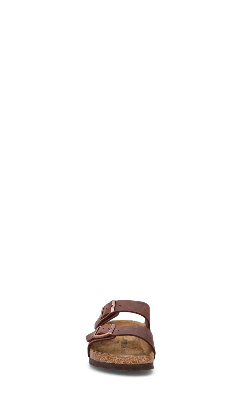 BIRKENSTOCK ARIZONA BS Ciabatta uomo marrone in pelle
