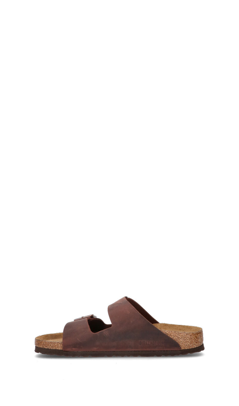 BIRKENSTOCK ARIZONA BS Ciabatta uomo marrone in pelle