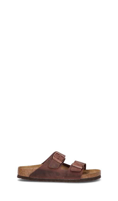 BIRKENSTOCK ARIZONA BS Ciabatta uomo marrone in pelle