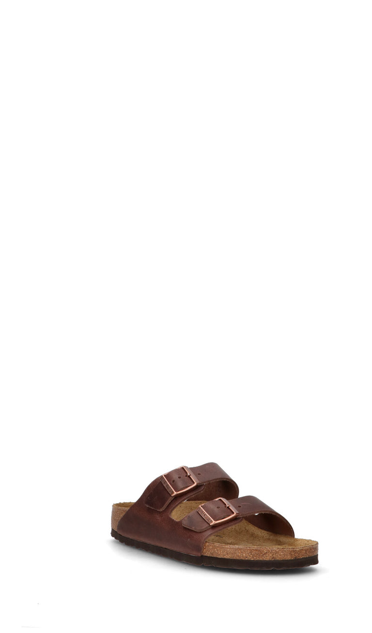 BIRKENSTOCK ARIZONA BS Ciabatta uomo marrone in pelle