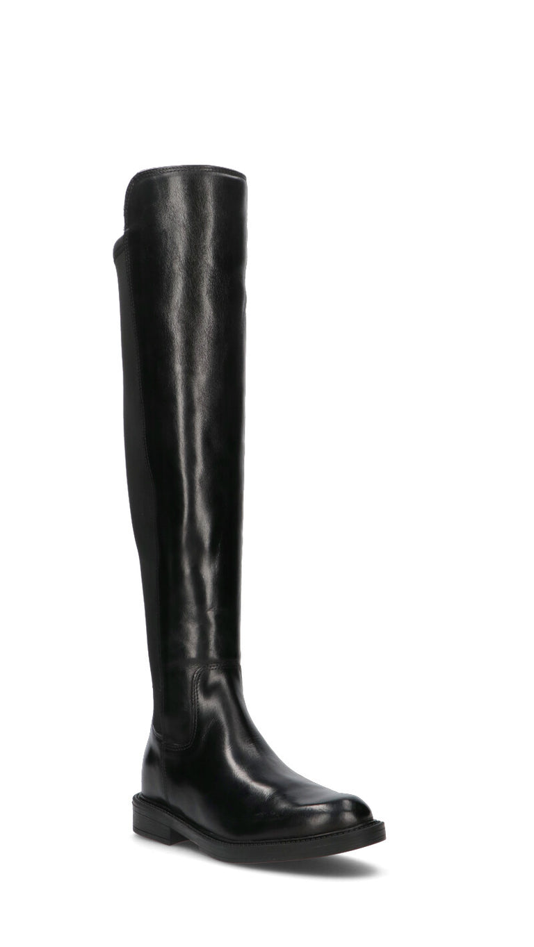 ROBERTA GINEPRI Stivale donna nero in pelle