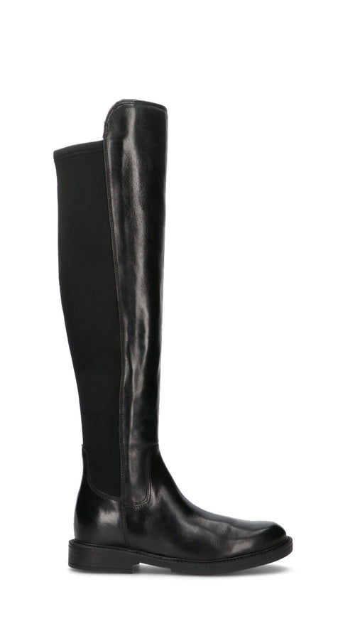 ROBERTA GINEPRI Stivale donna nero in pelle