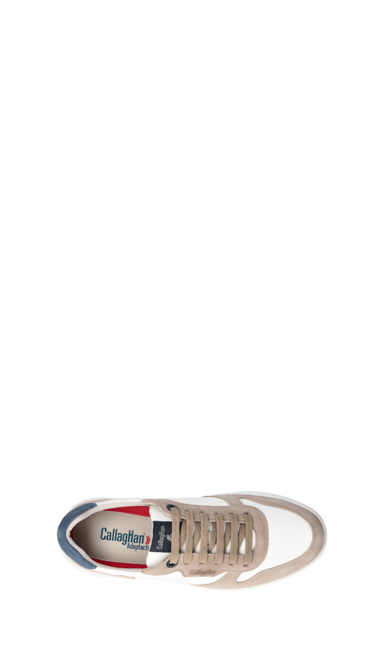 CALLAGHAN Sneaker uomo bianca/beige in pelle