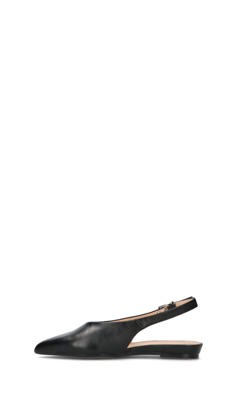 ROBERTA GINEPRI Slingback donna nera in pelle