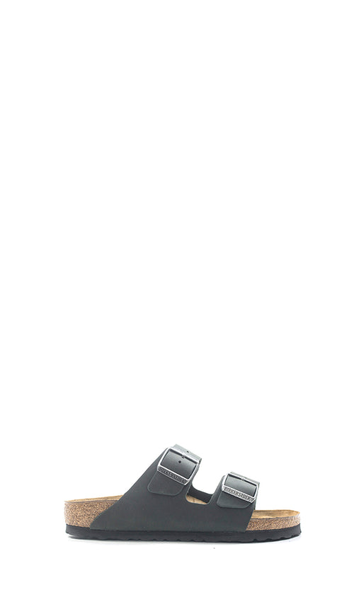 BIRKENSTOCK ARIZONA Ciabatta donna nera in pelle