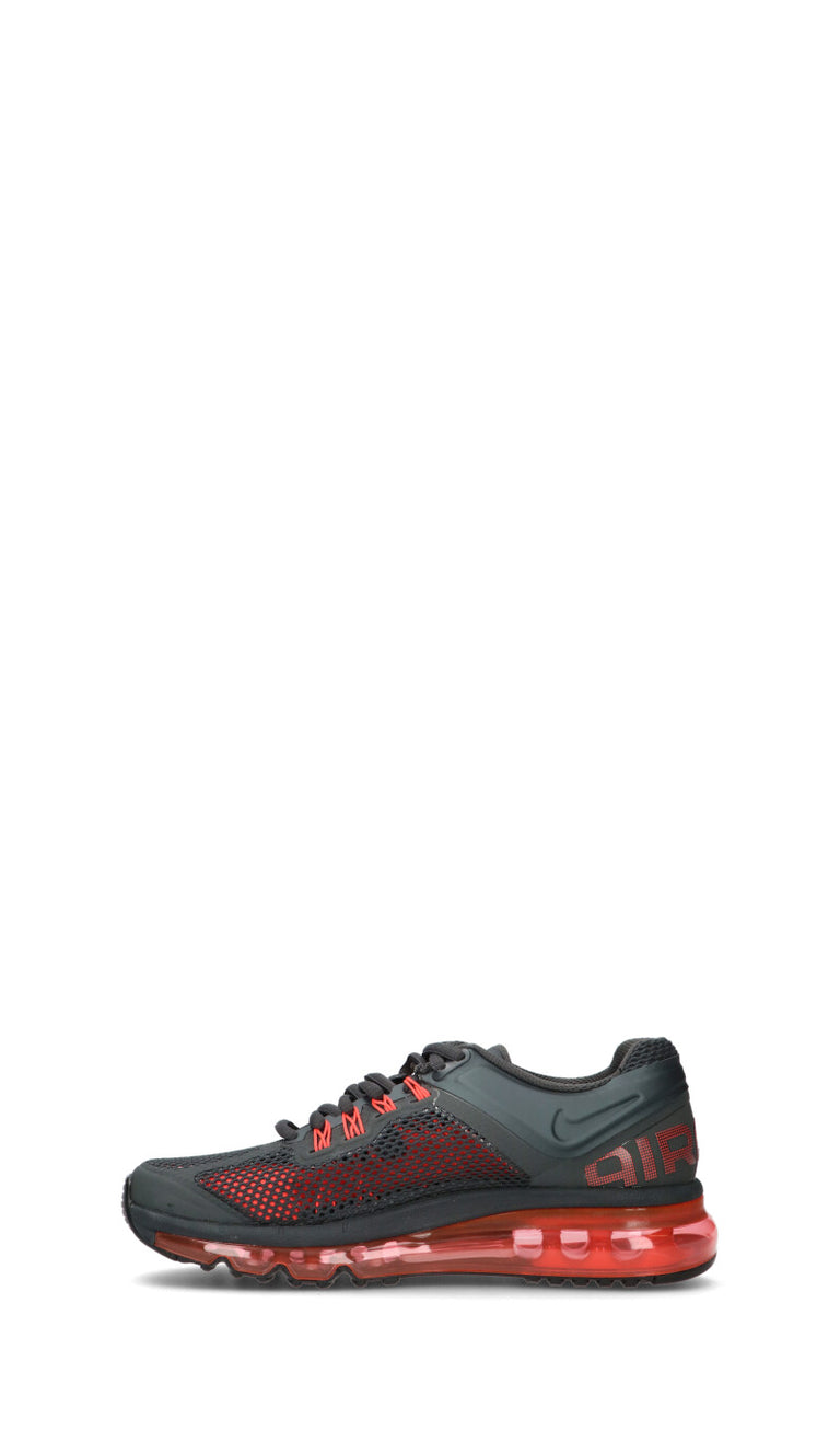 NIKE - AIR MAX 2013 (GS) Sneaker ragazzo nera/rossa