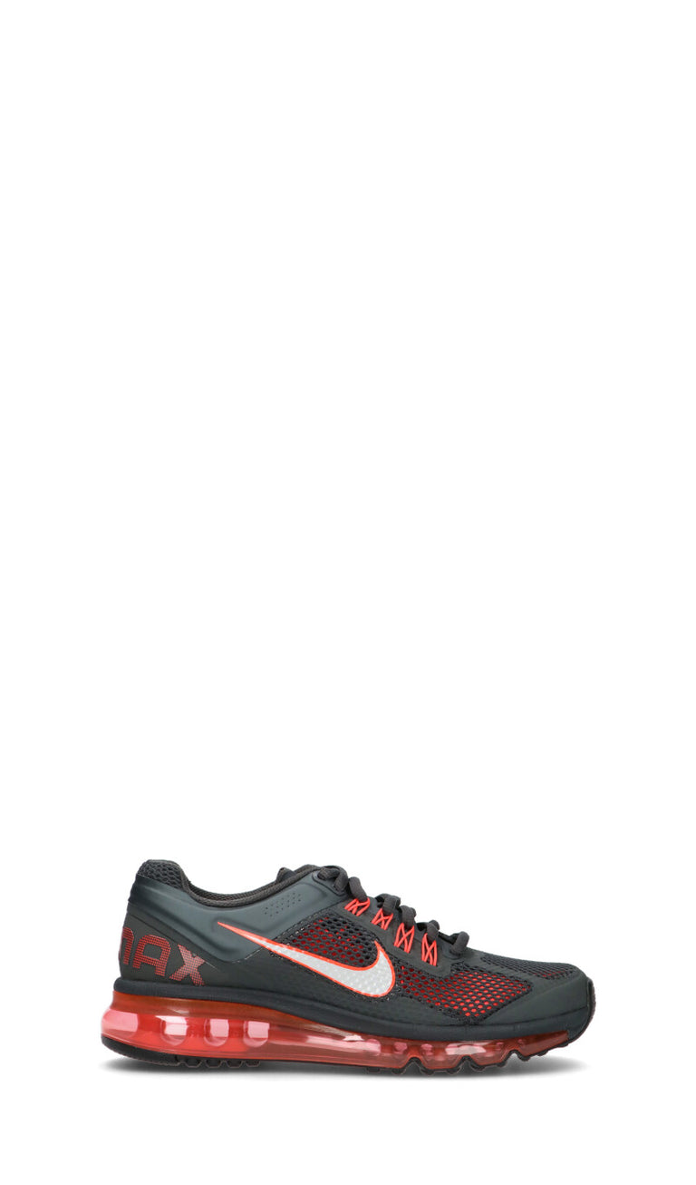 NIKE - AIR MAX 2013 (GS) Sneaker ragazzo nera/rossa