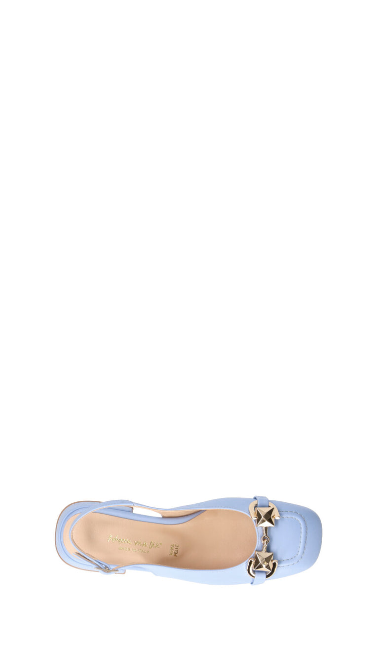 REBECCA VAN DIK Slingback donna azzurra