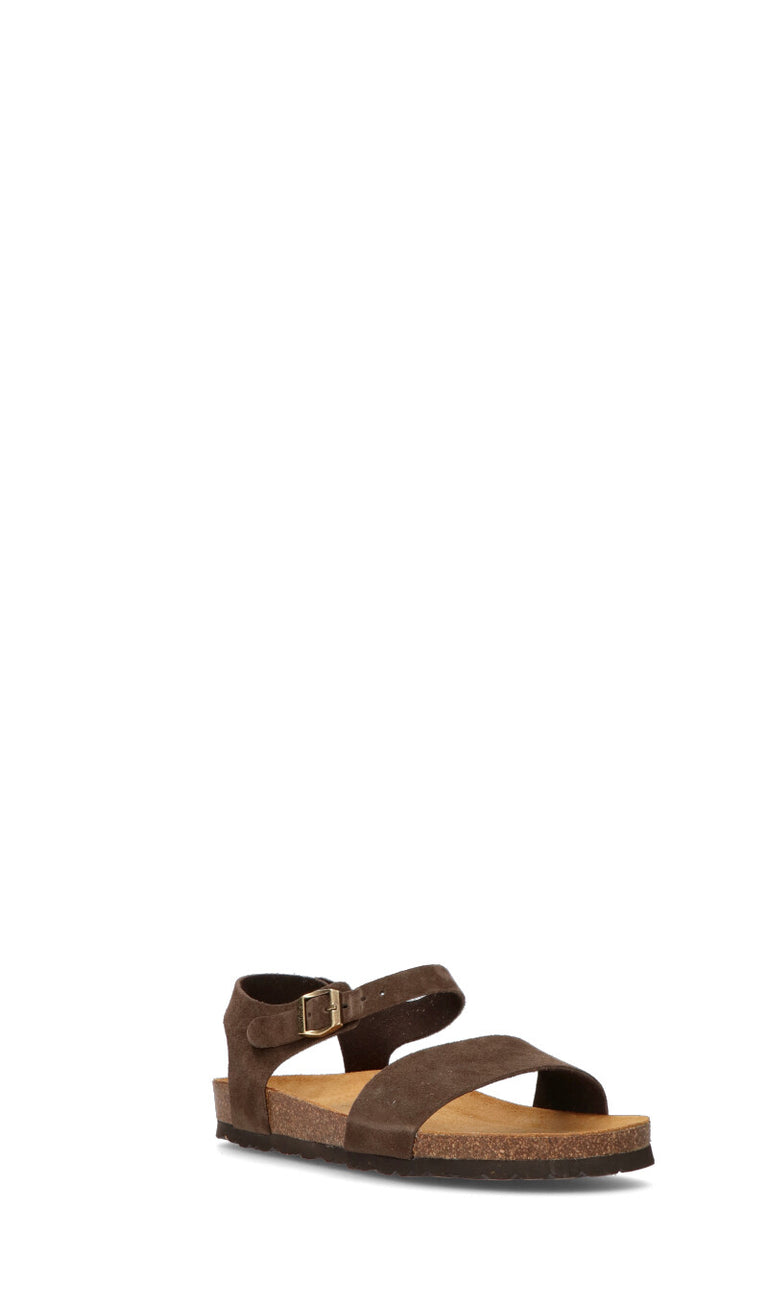 FRAU Sandalo donna marrone in suede
