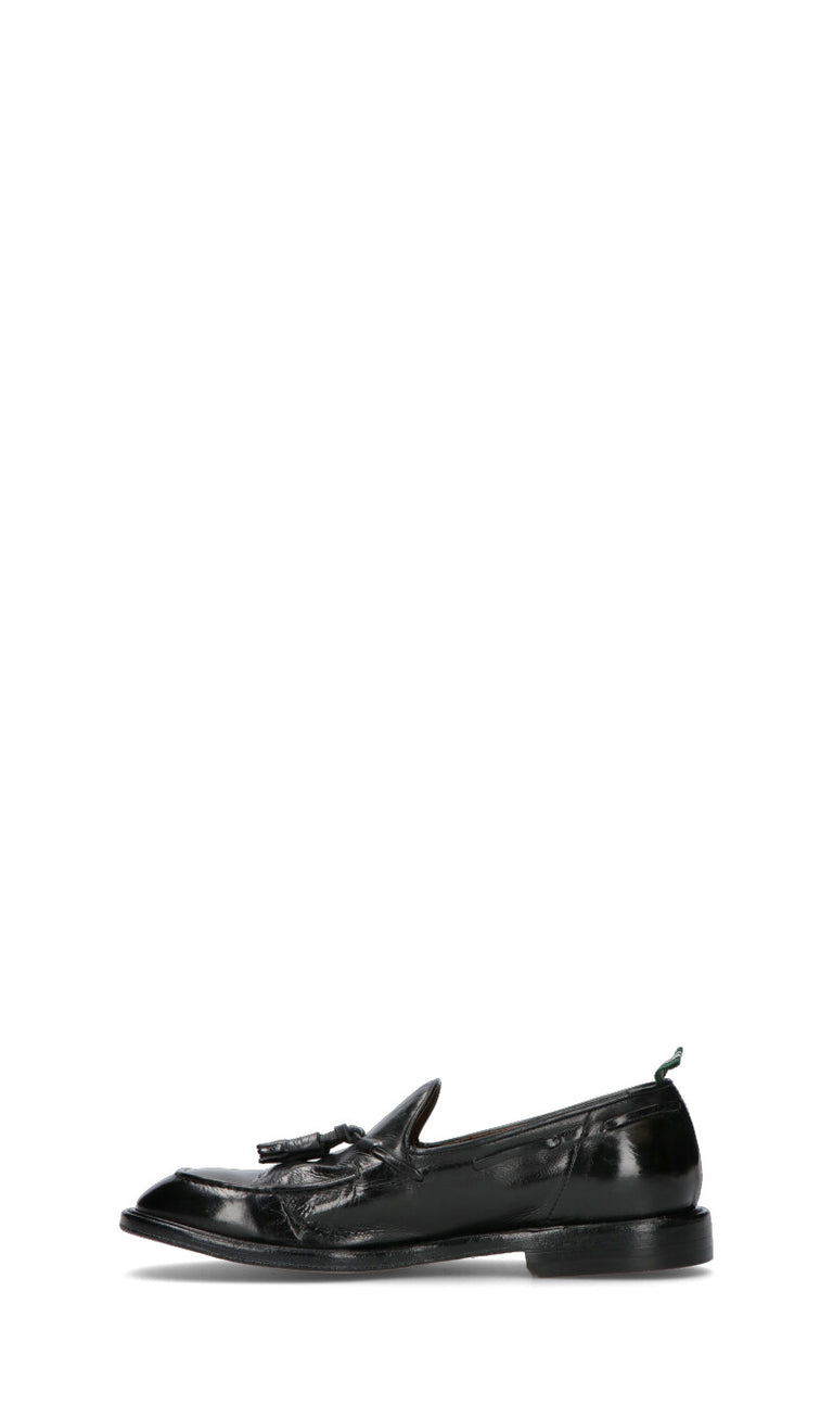 GREEN GEORGE Mocassino uomo nero in pelle