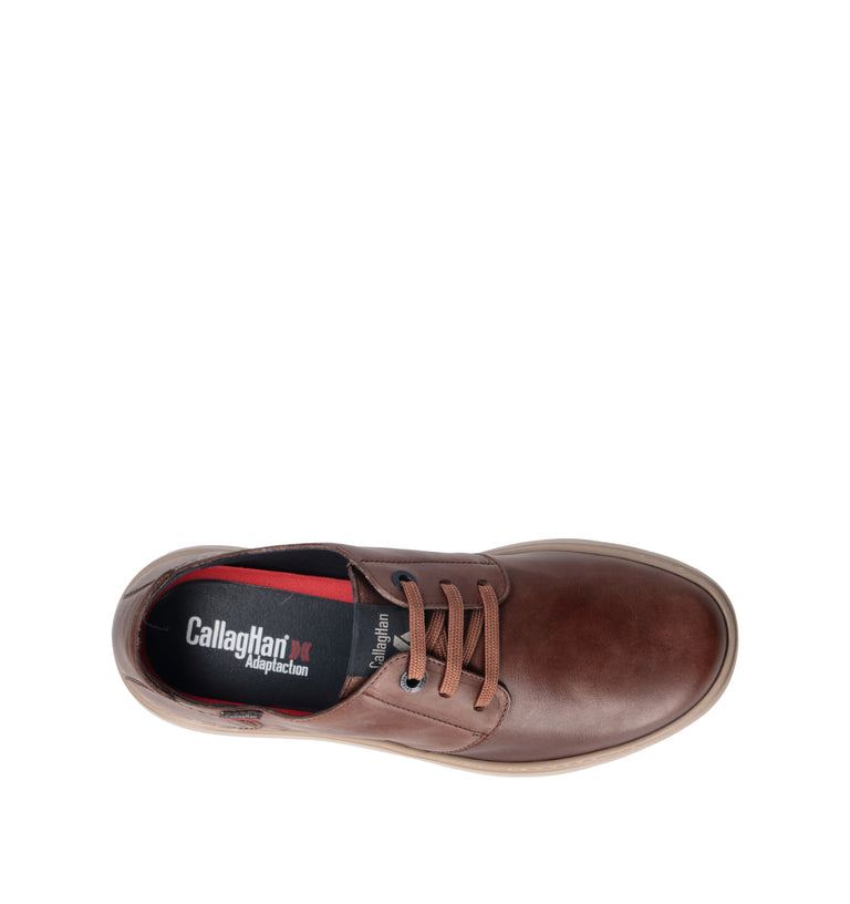 CALLAGHAN Stringata uomo marrone in pelle